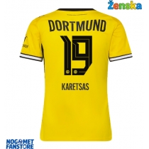 Borussia Dortmund Konstantinos Karetsas #19 Domaci Dres za Ženska 2026-27 Kratak Rukav